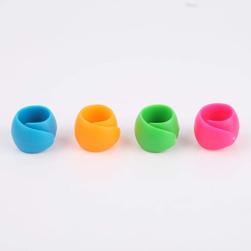 Miamay Thread Spool Huggers Savers Avoid Loose Ends or Thread Tails Prevent Thread Tails from Unwinding No Loose Ends for Sewing Thread Spools (64 Pieces) - Image 4